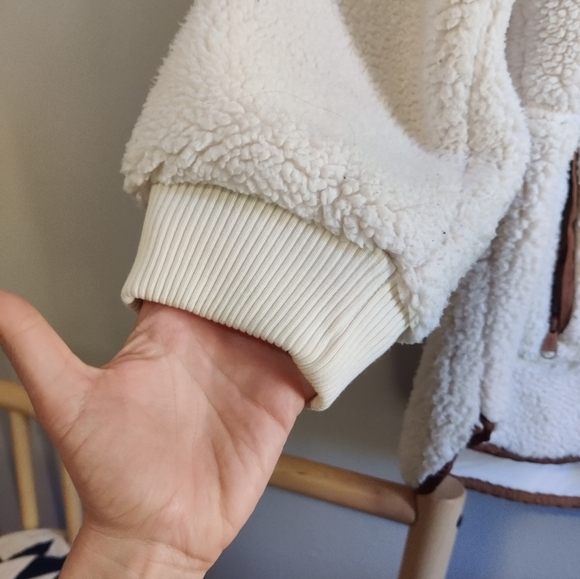 Free People Fall To Rise Fleece Oversized Pullover - Picture 12 of 12